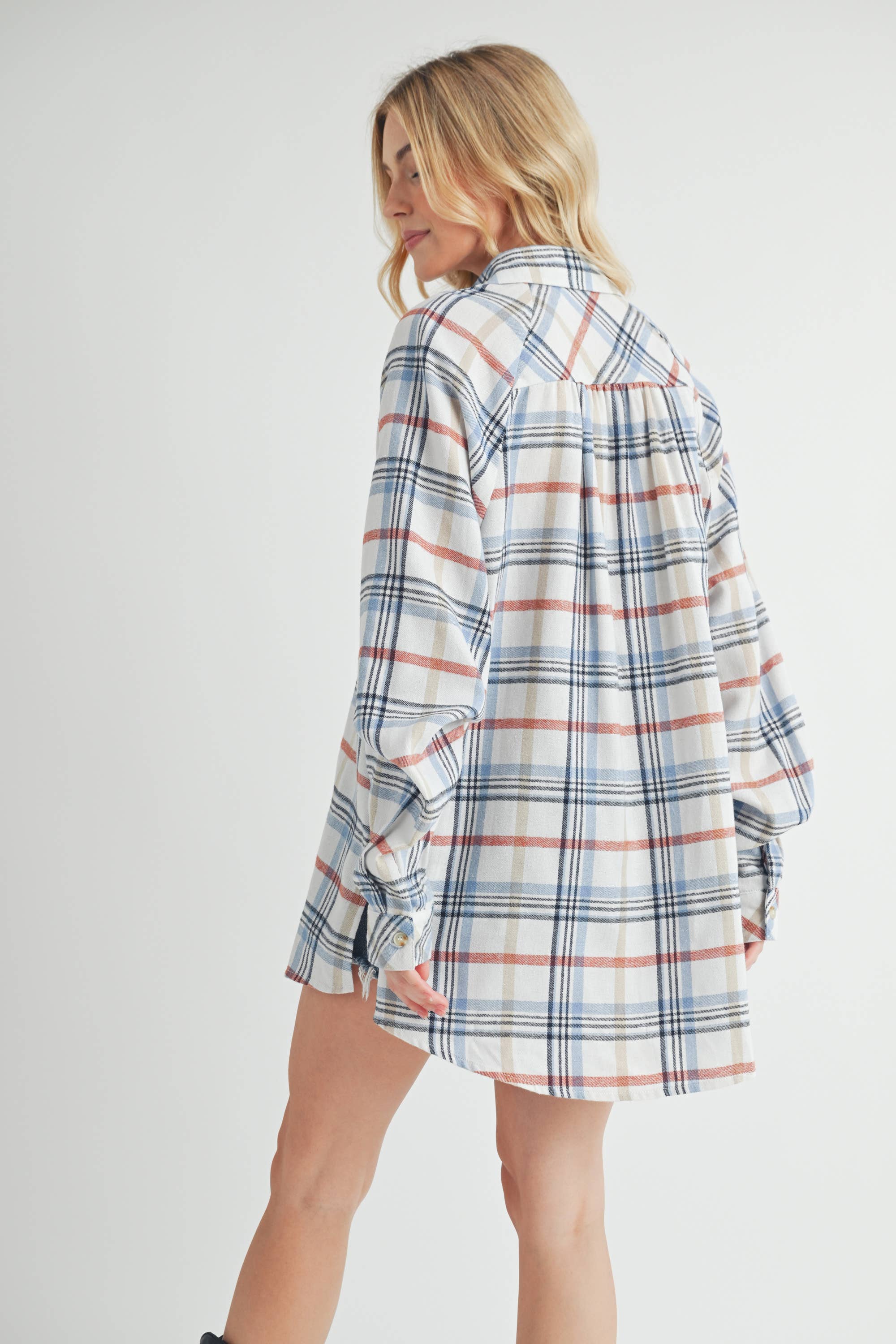 Abri Plaid Flannel Shirt