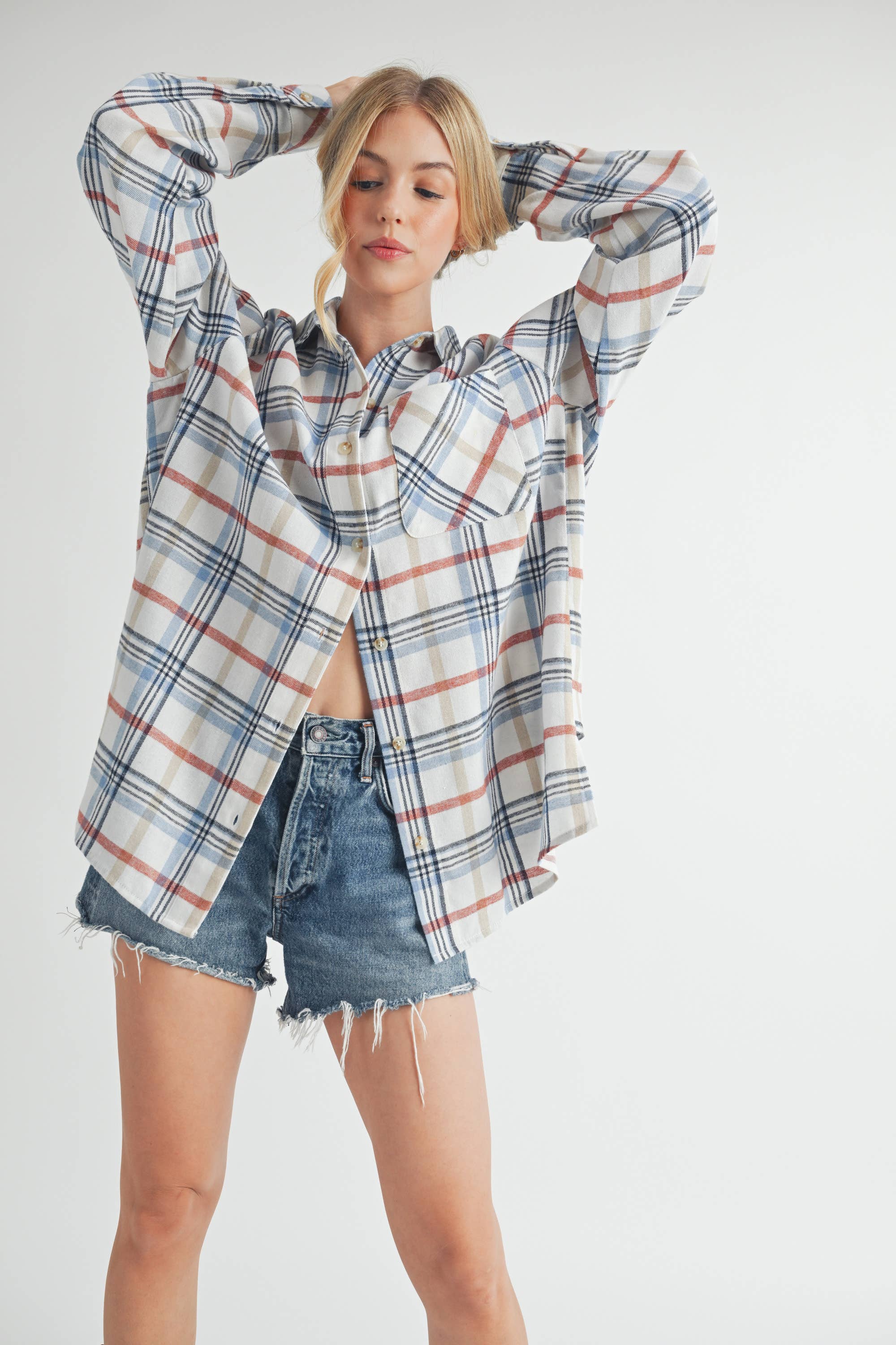 Abri Plaid Flannel Shirt