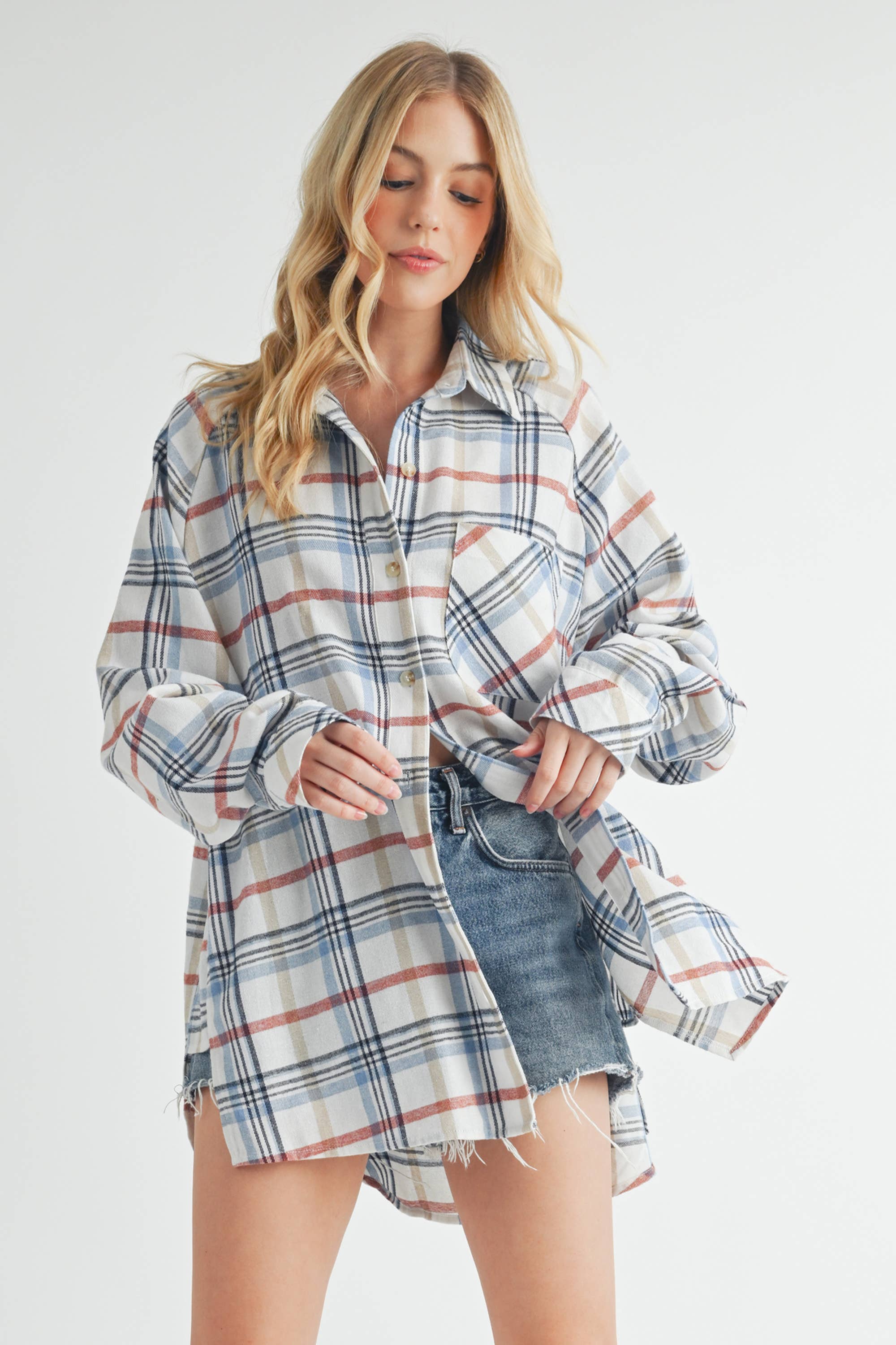 Abri Plaid Flannel Shirt